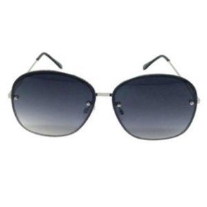 A New Day Women's Circle Sunglasses - Silver